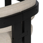 Chaise en bois noir ANIS