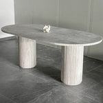 Table à manger SAKINA ovale